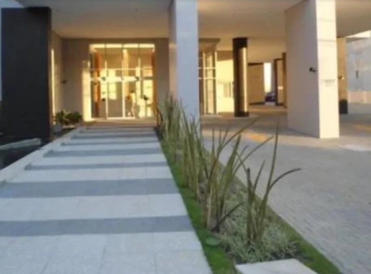Entrada do edifício comercial